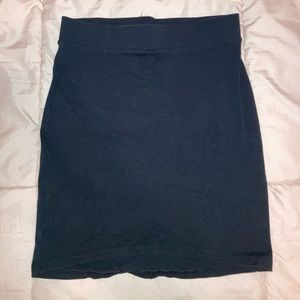 H&M bodycon cotton skirt